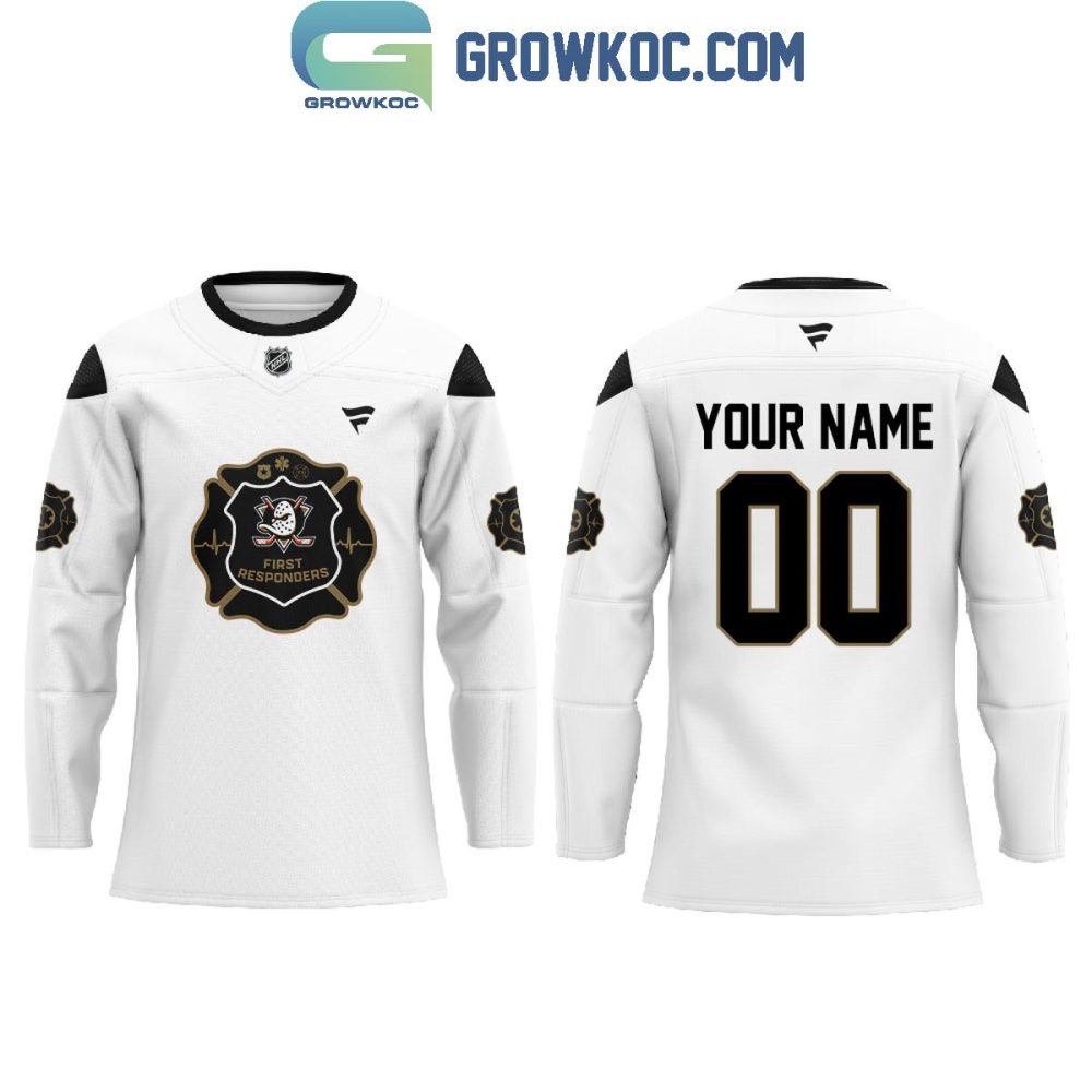 Anaheim Ducks Nhl First Responders Night Jersey