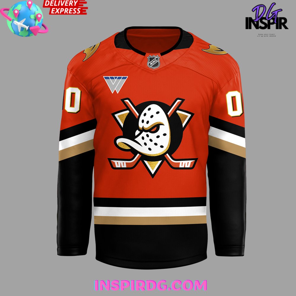 Anaheim Ducks Orange Country Limited Edition Hockey Jersey