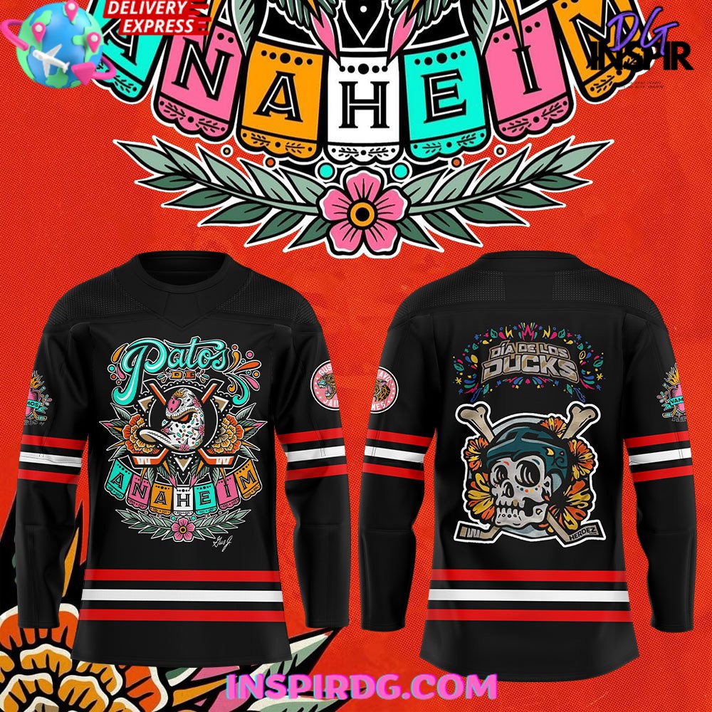 Anaheim Ducks Patos Anaheim Special Hockey Jersey