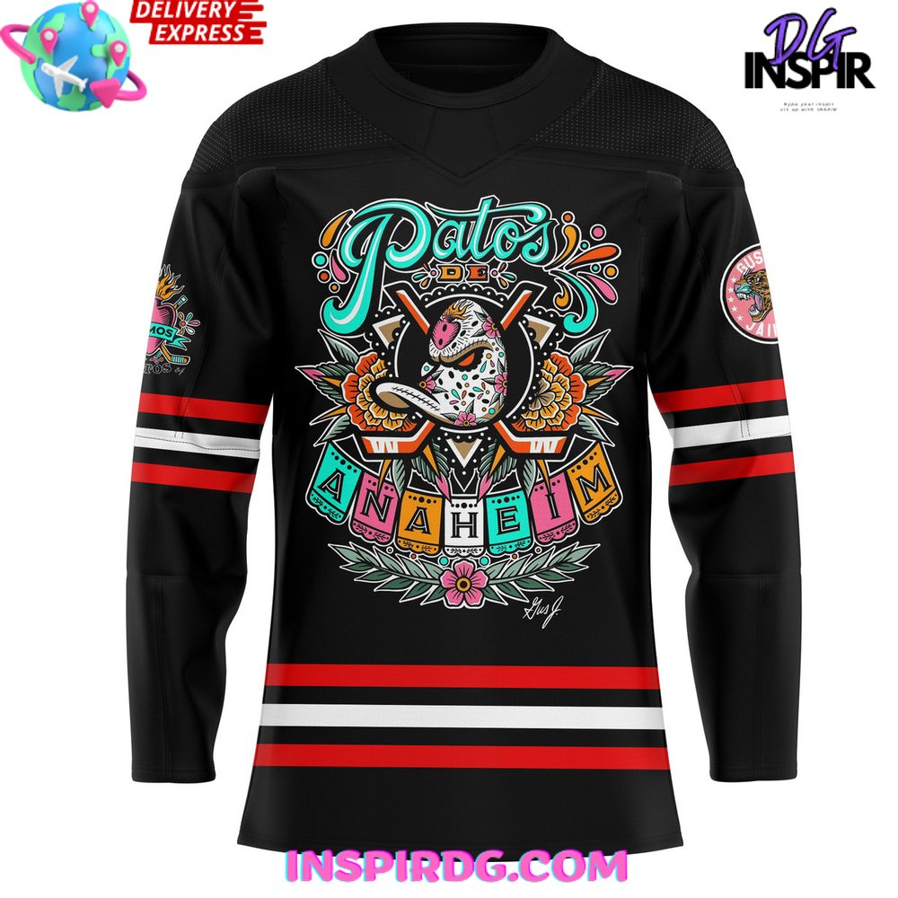 Anaheim Ducks Patos Anaheim Special Hockey Jersey