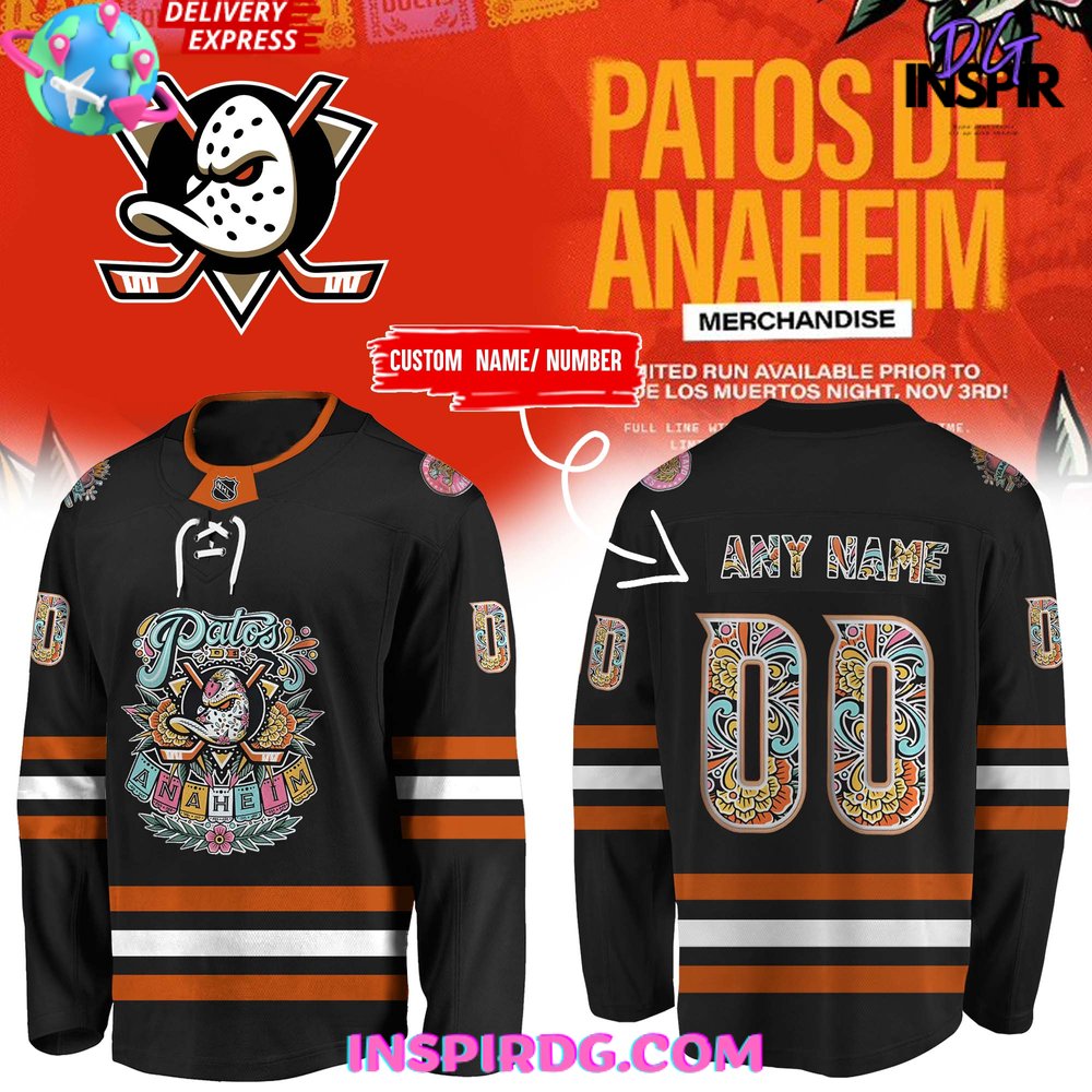 Anaheim Ducks Patos De Anaheim 2024 Hockey Jersey