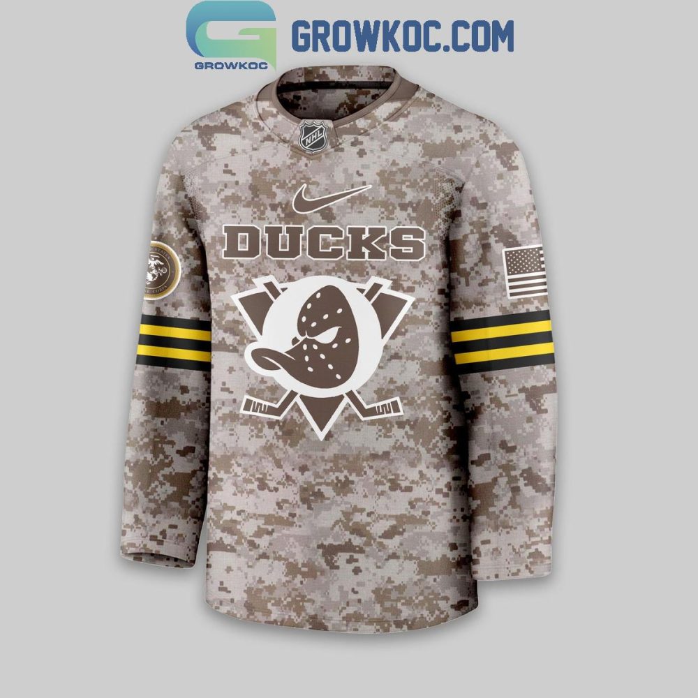 Anaheim Ducks Us Marine Corps Hockey Jersey