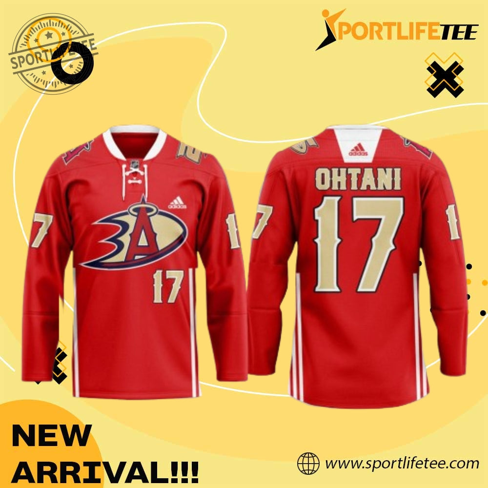 Anaheim Ducks X Shohei Ohtani Hockey Jersey