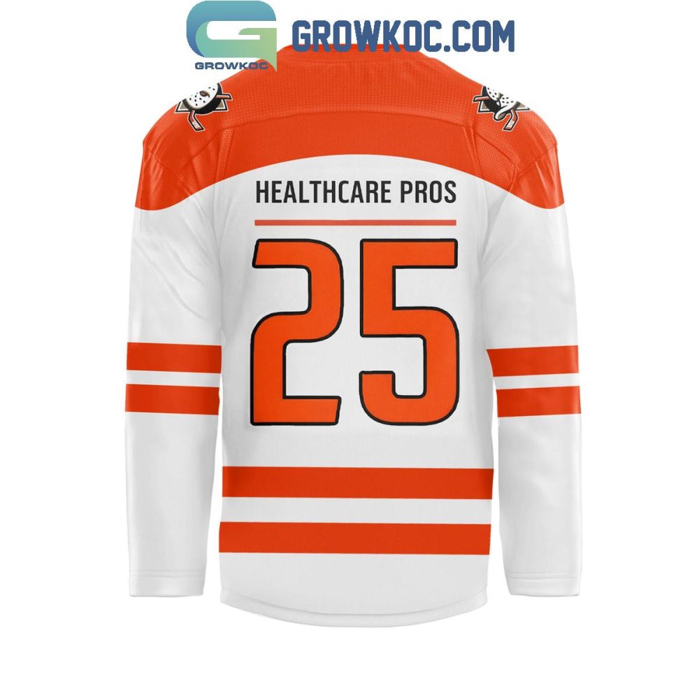 Anaheim Ducks X Healthcare Appreciation Night 2025 Hockey Jersey