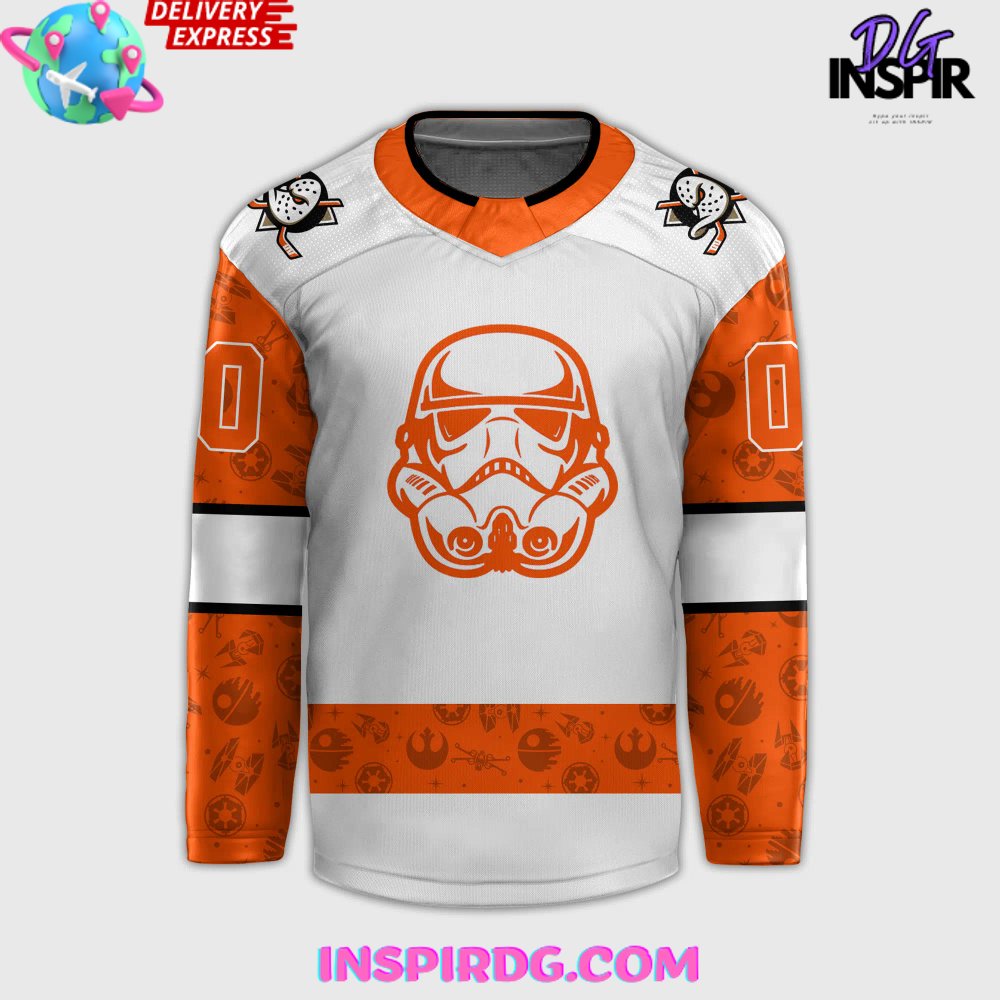 Anaheim Ducks X Star Wars Night 2024 Hockey Jersey