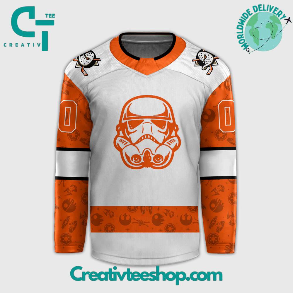Anaheim Ducks X Star Wars Night Hockey Jersey