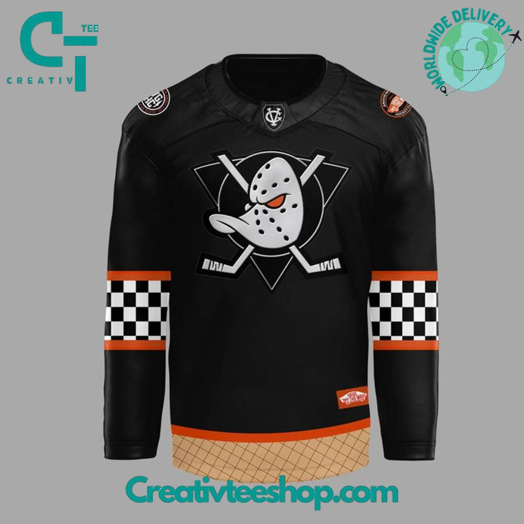 Anaheim Ducks X Vans Off The Wall Special Hockey Jersey