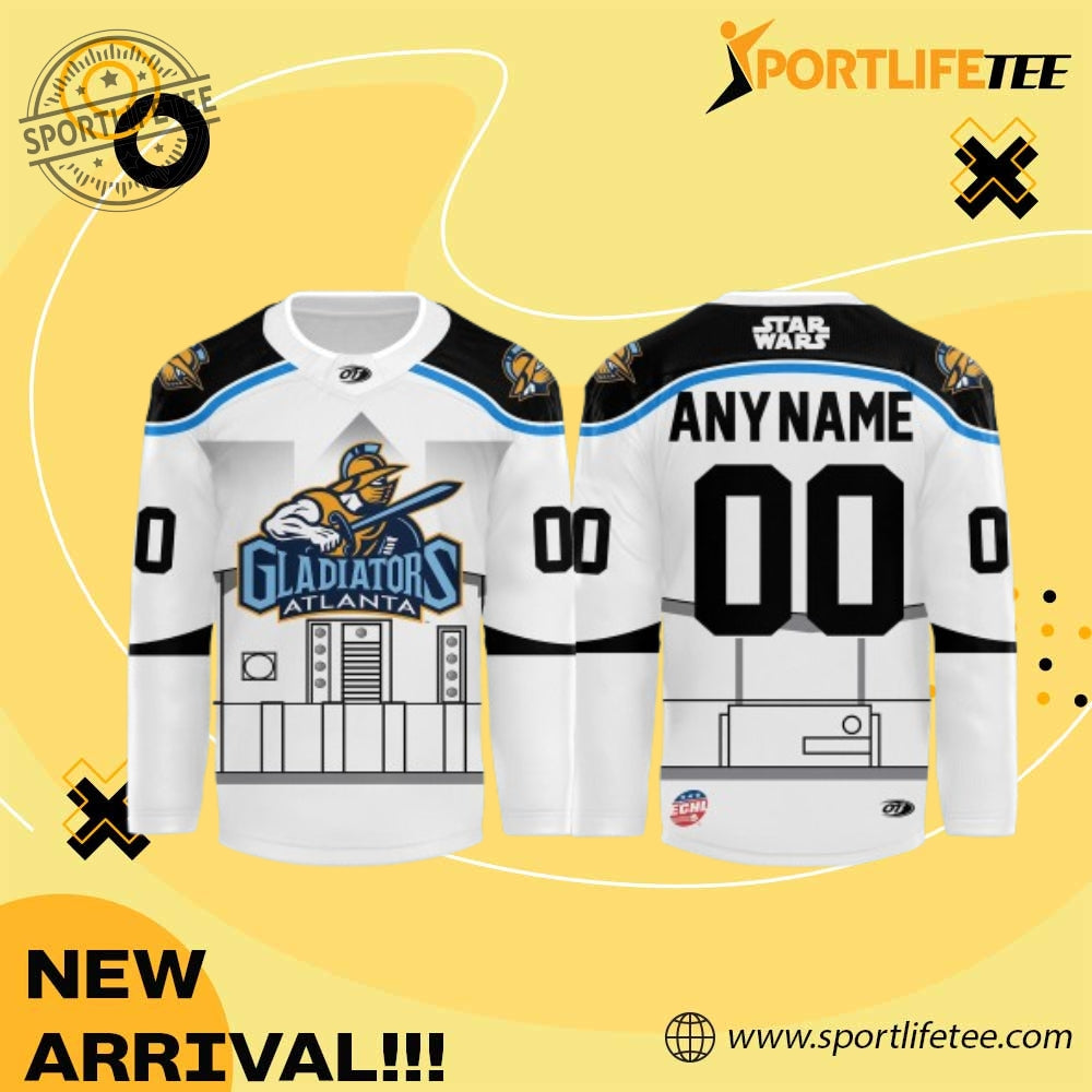 Atlanta Gladiators 2026 Star Wars Night Gameday Hockey Jersey