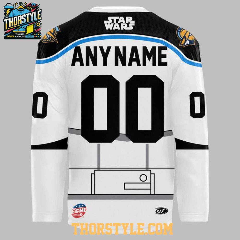 Atlanta Gladiators 2026 Star Wars Night Gameday Personalized Hockey Jersey