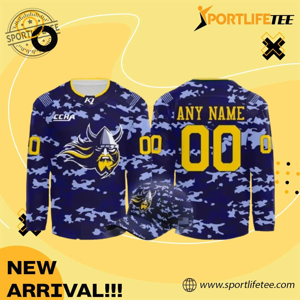 Augustana Vikings Military Appreciation Hockey Jersey 2026