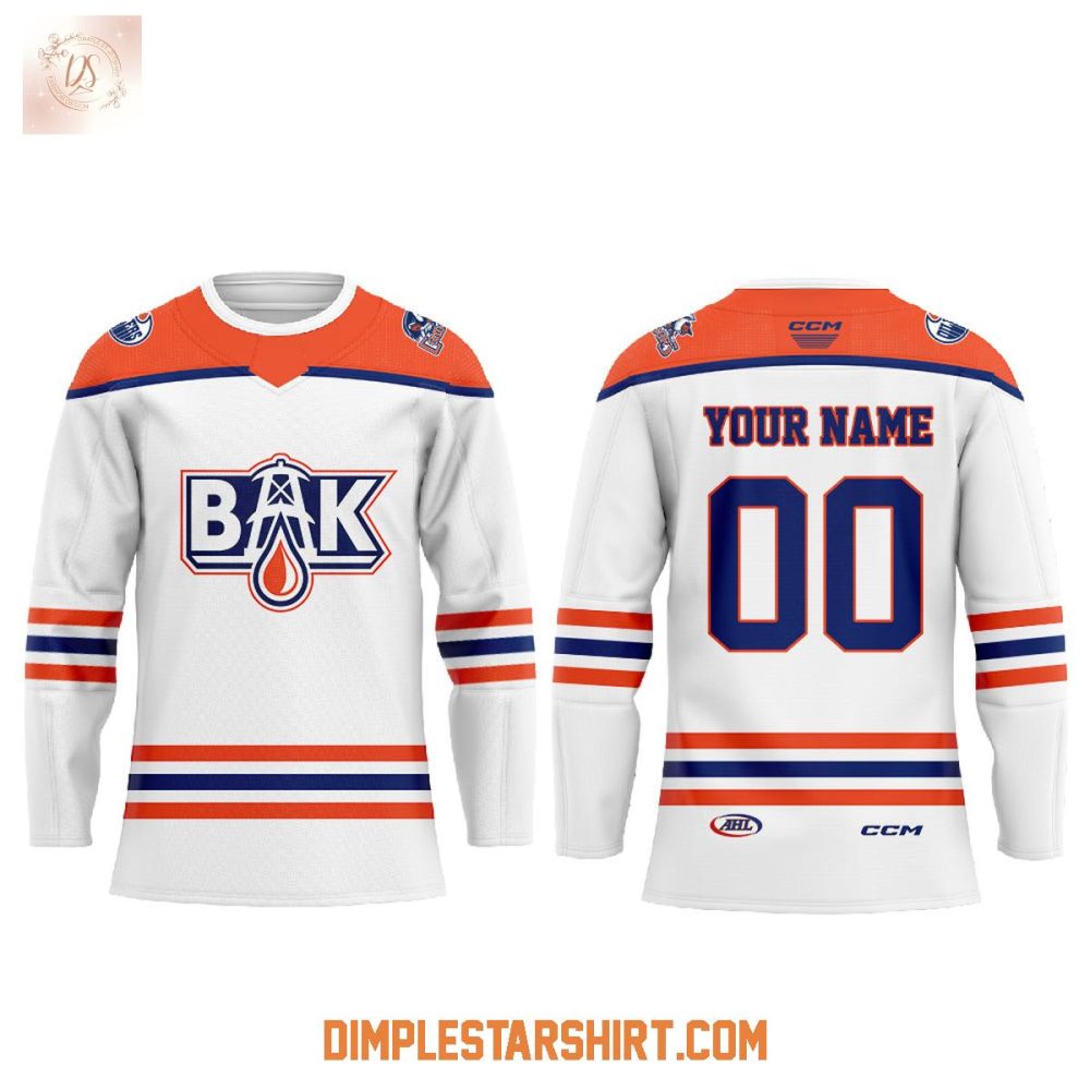Bakersfield Condors Bak Oilers Night Golden 2026 Jersey