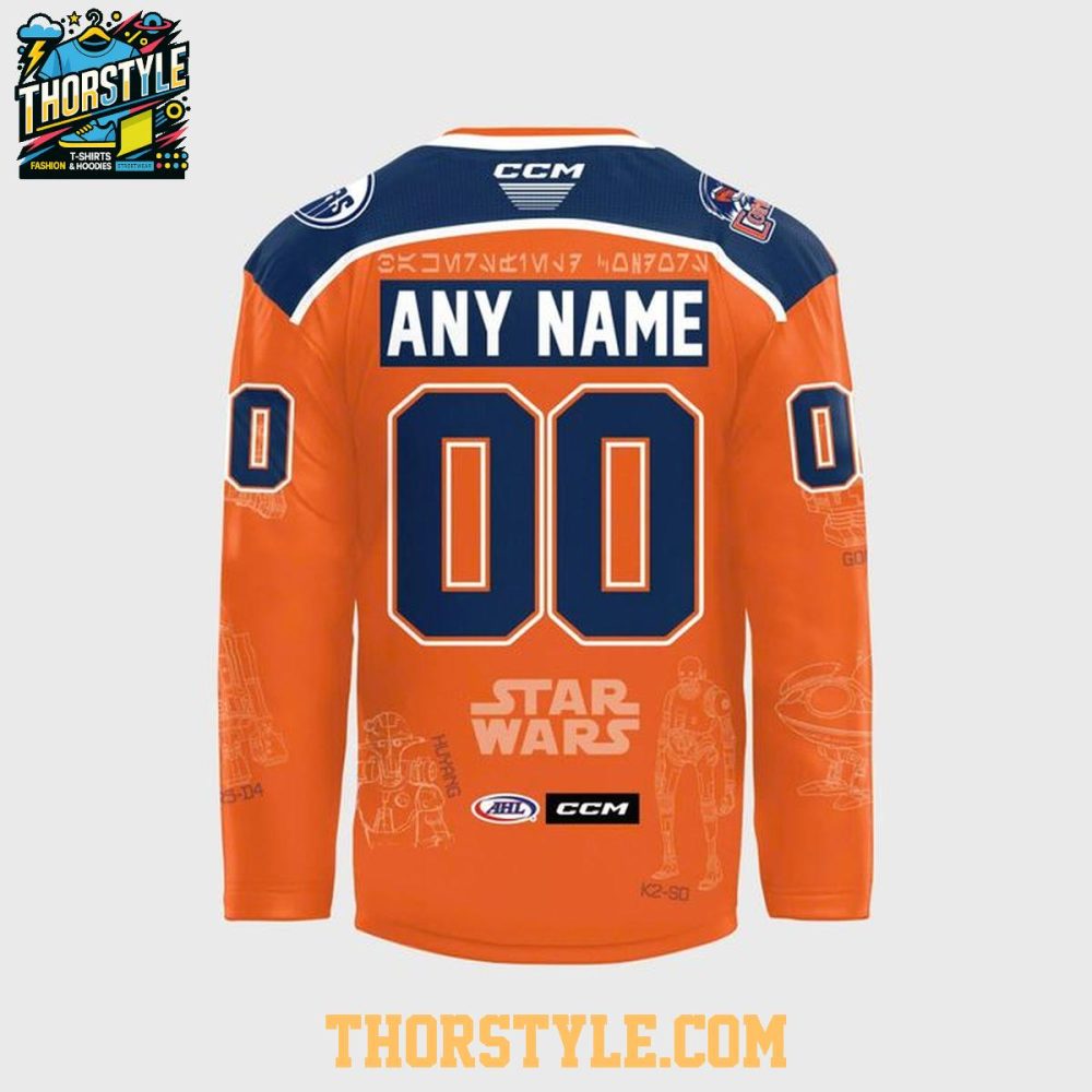 Bakersfield Condors Star Wars Night 2026 Personalized Hockey Jersey