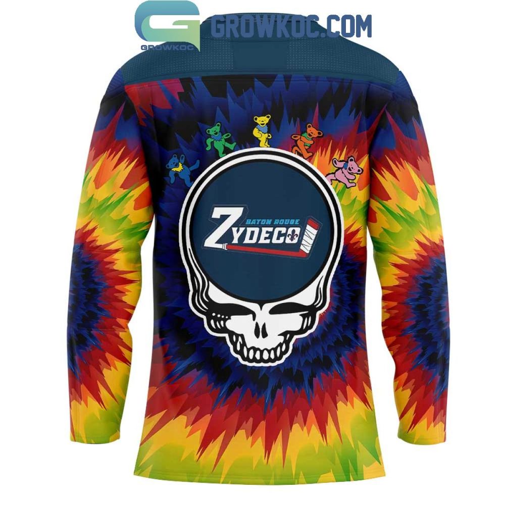Baton Rouge Zydeco Grateful Dead 2025 Hockey Jersey