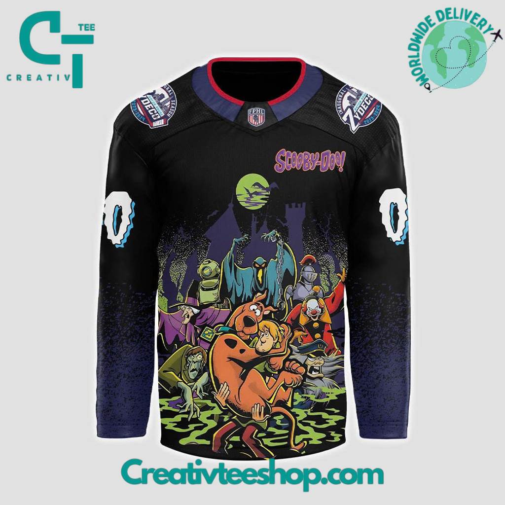 Baton Rouge Zydeco X Scooby-Doo Night 2025 Custom Hockey Jersey