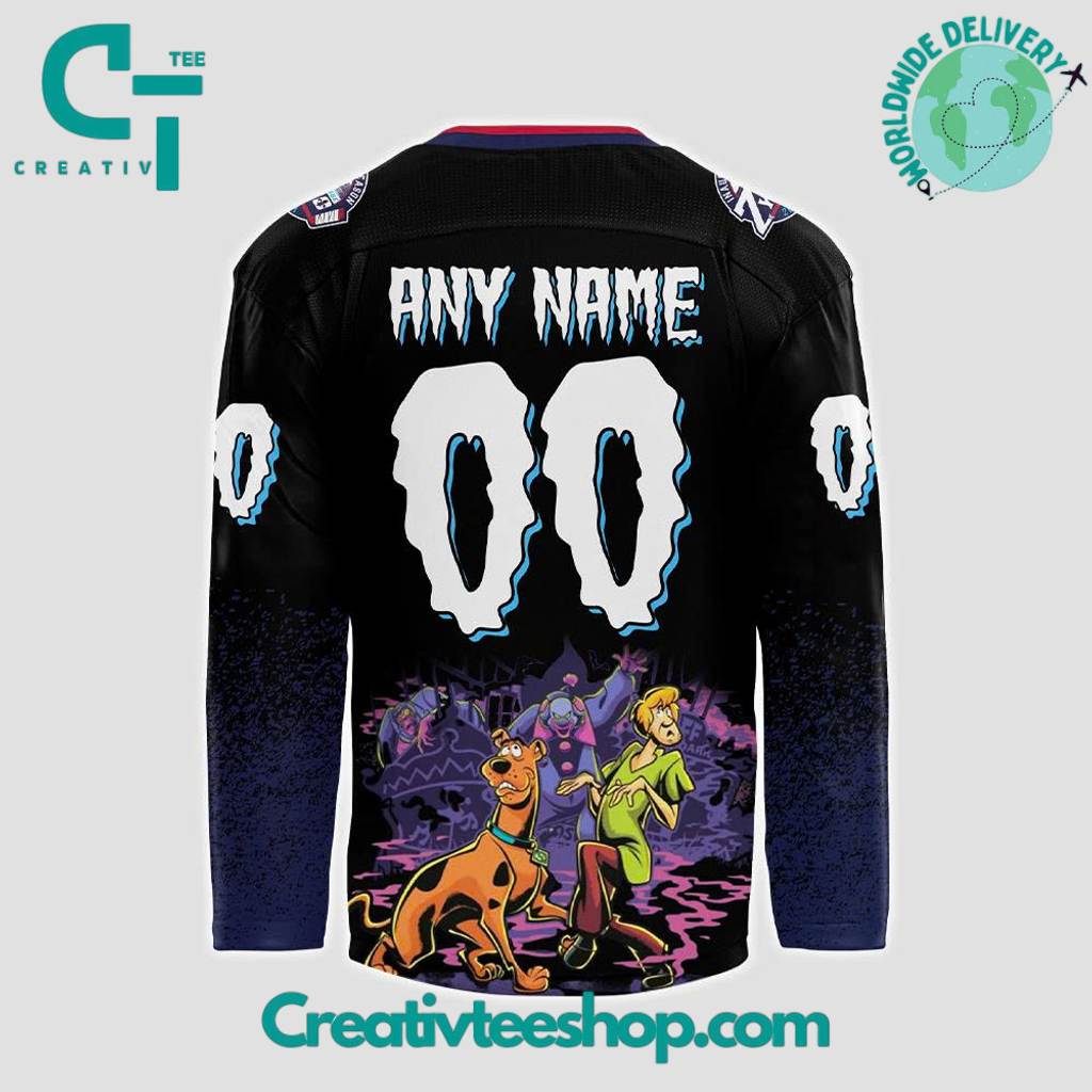Baton Rouge Zydeco X Scooby-Doo Night 2025 Custom Hockey Jersey