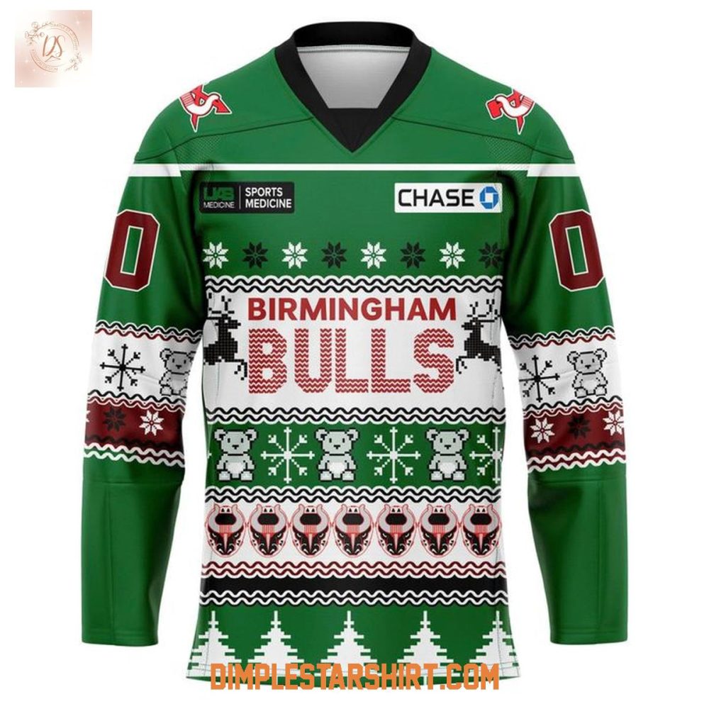 Birmingham Bulls Ugly Sweater Night 2025 Jersey