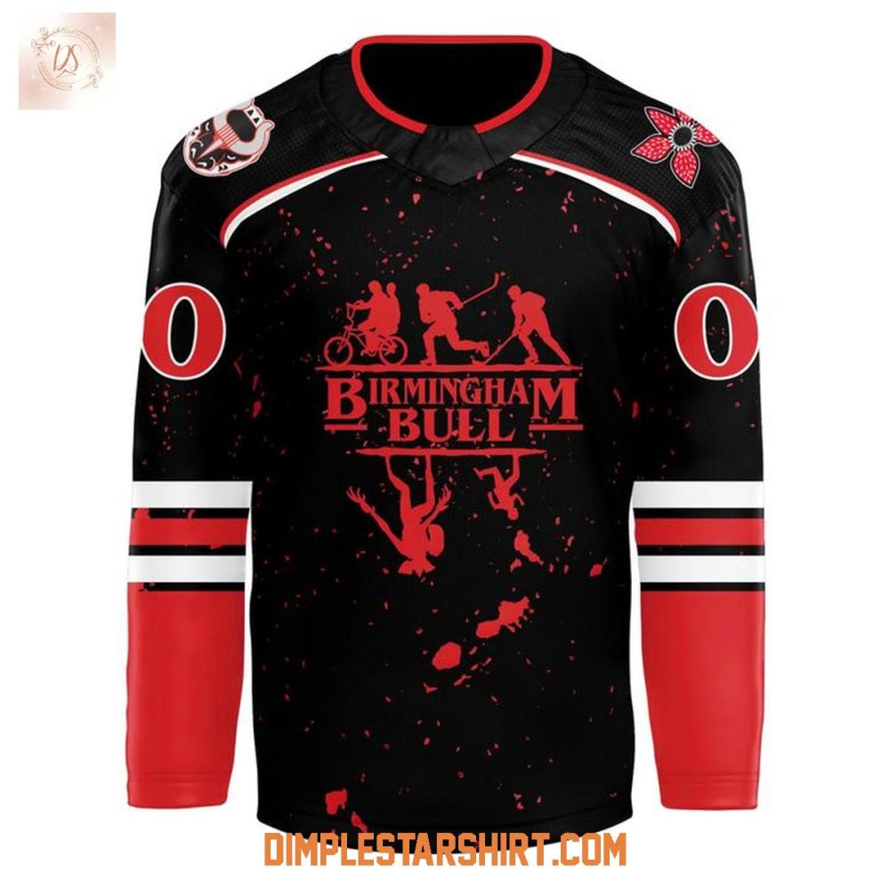Birmingham Bulls X Stranger Things 2025 Jersey
