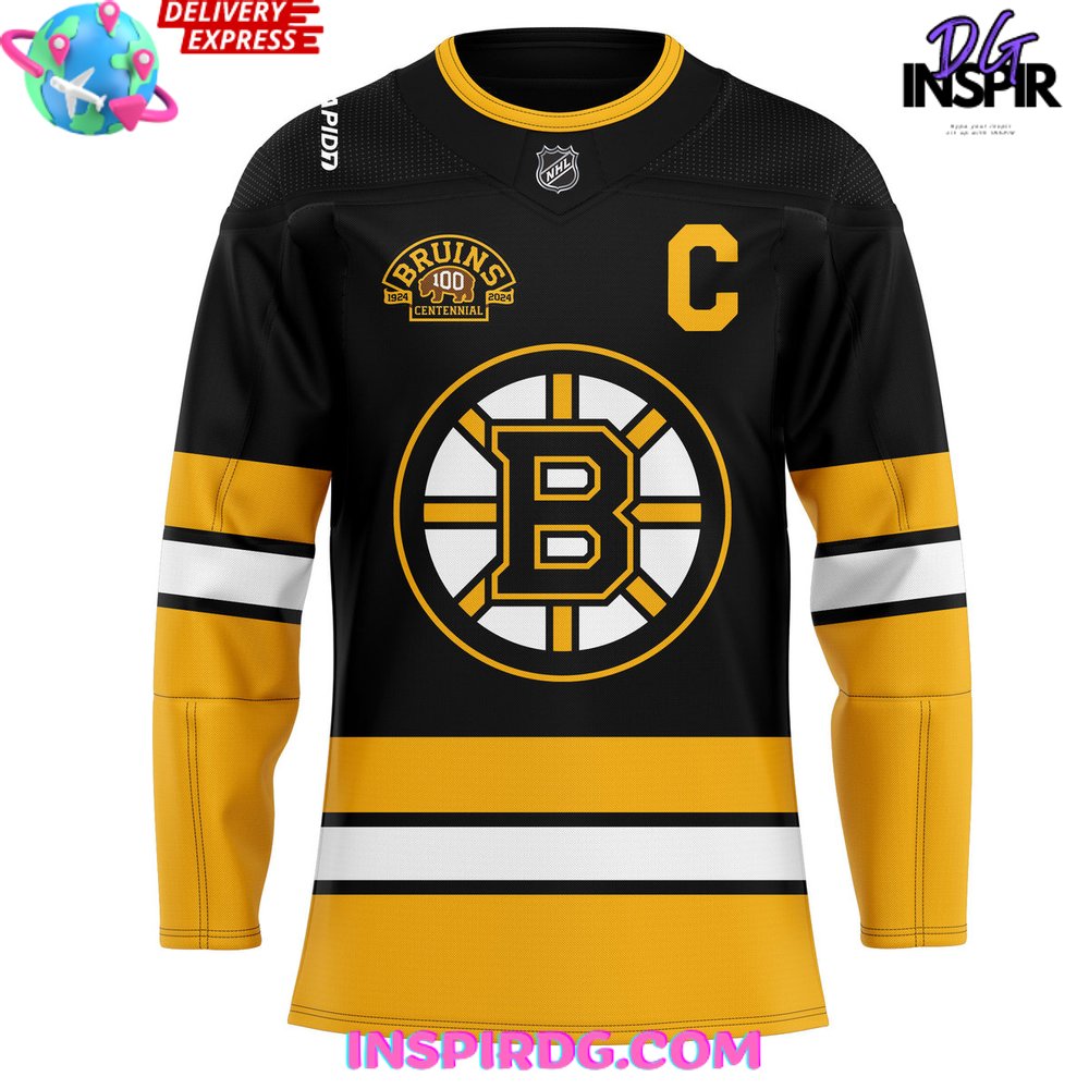 Boston Bruins 100Th Anniversary Limited Edition Hockey Jersey
