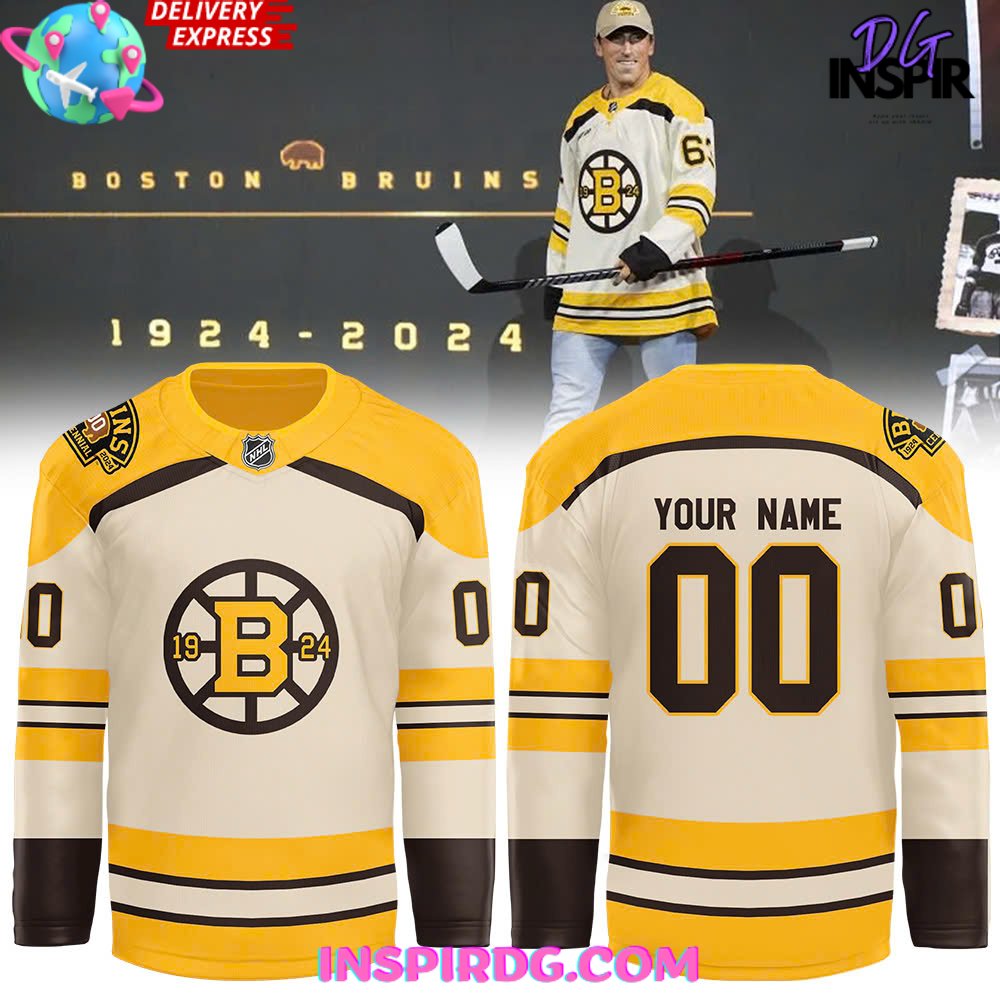 Boston Bruins 100Th Anniversary Special Edition Hockey Jersey