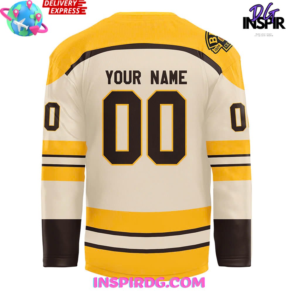 Boston Bruins 100Th Anniversary Special Edition Hockey Jersey