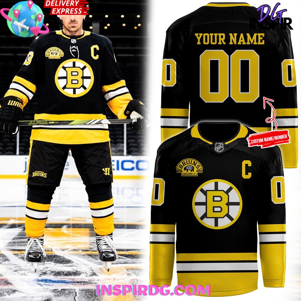 Boston Bruins Centennial Game 2024 Hockey Jersey