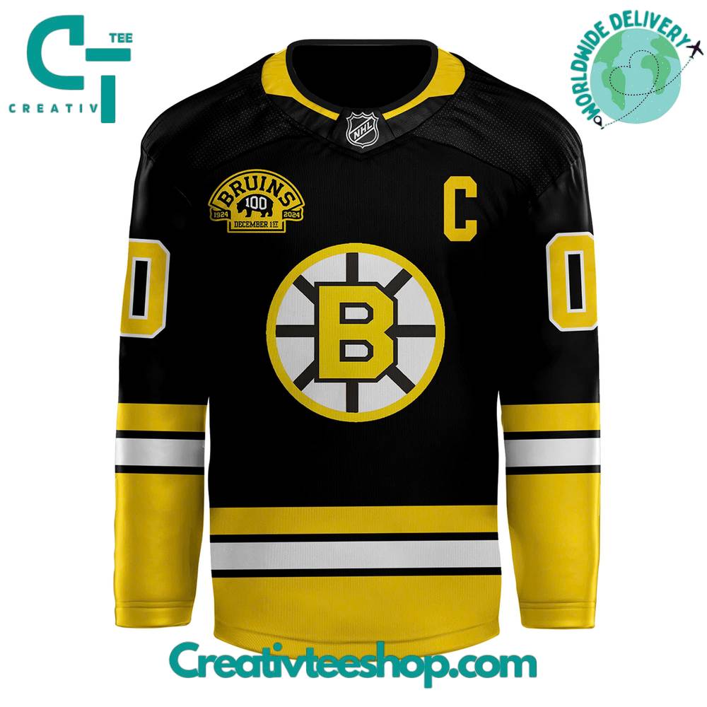 Boston Bruins Centennial Game Hockey Jersey