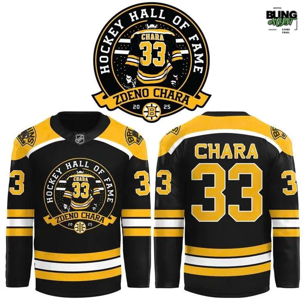 Boston Bruins Hockey Hall Of Fame 2025 Hockey Jersey