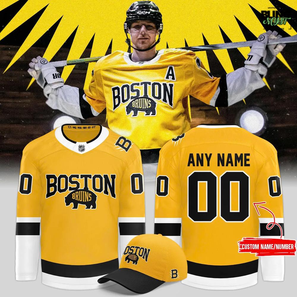 Boston Bruins Nhl Stadium Series 2026 Hockey Jersey