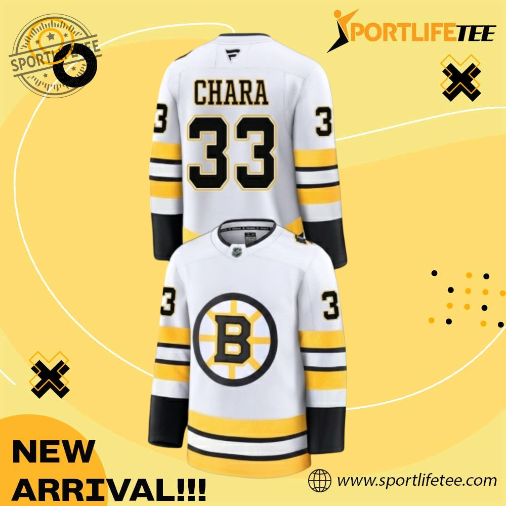 Boston Bruins X Zdeno Chara 2025 Hockey Jersey