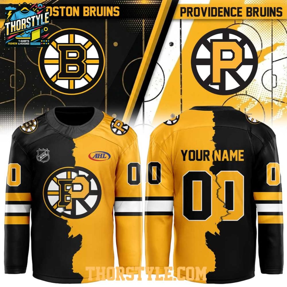 Boston Bruins X Providence Bruins Collab Night 2026 Hockey Jersey