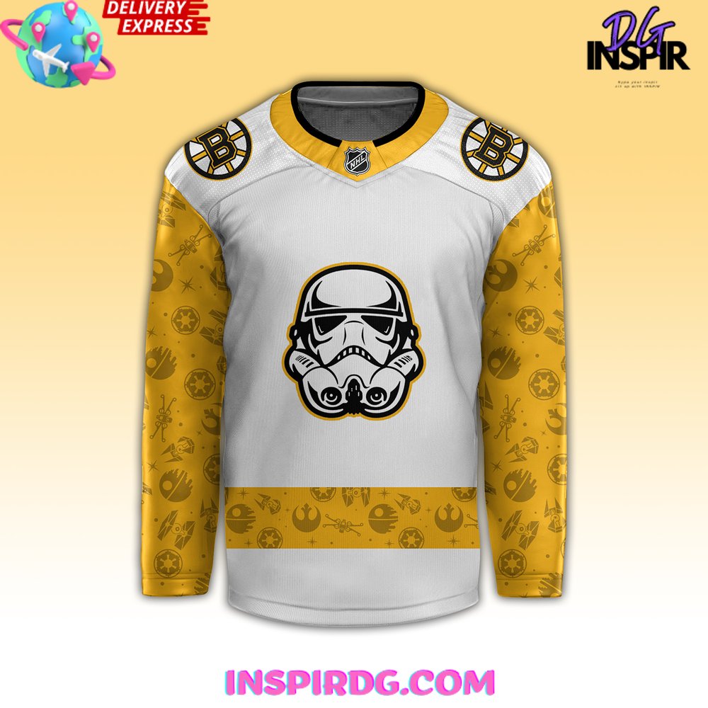Boston Bruins X Star Wars Night Hockey Jersey