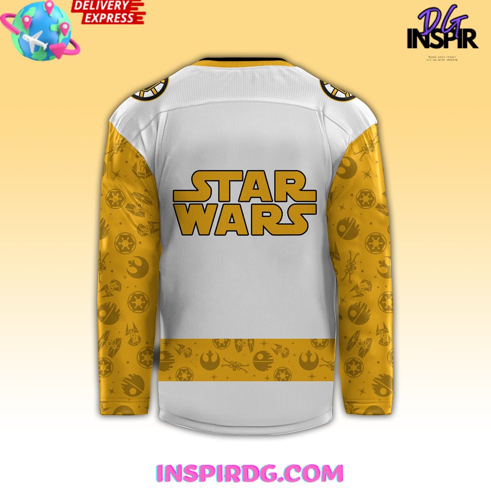 Boston Bruins X Star Wars Night Hockey Jersey