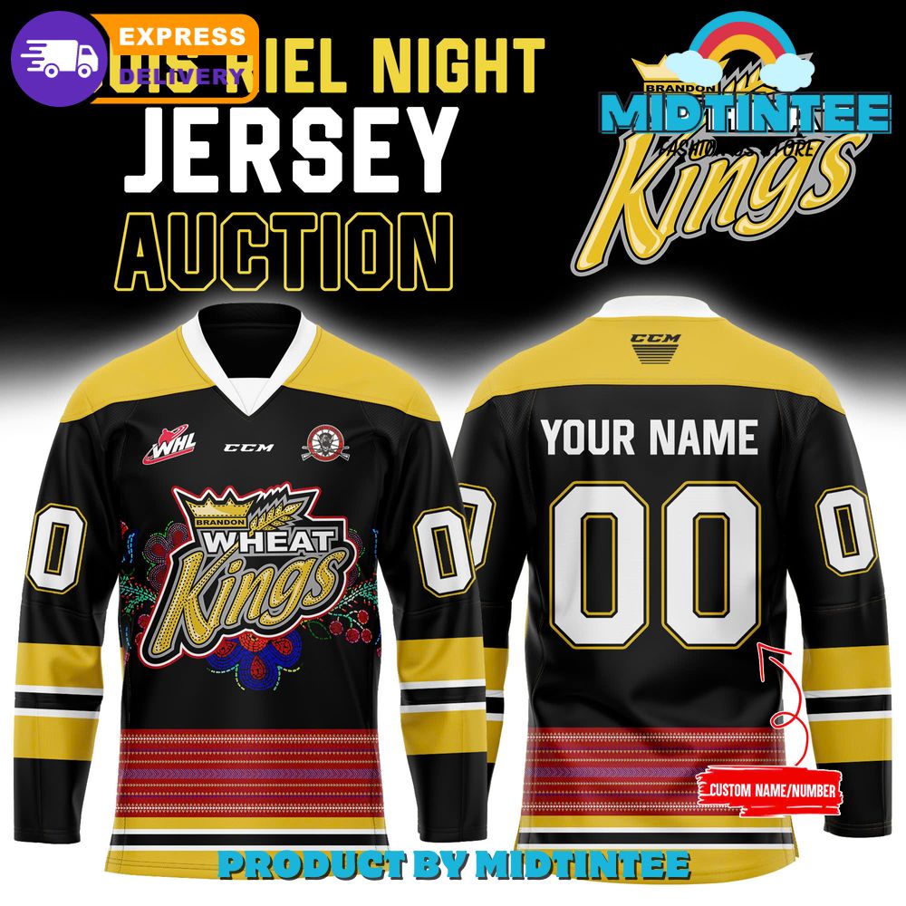 Brandon Wheat Kings “Louis Riel Night” Hockey Jersey
