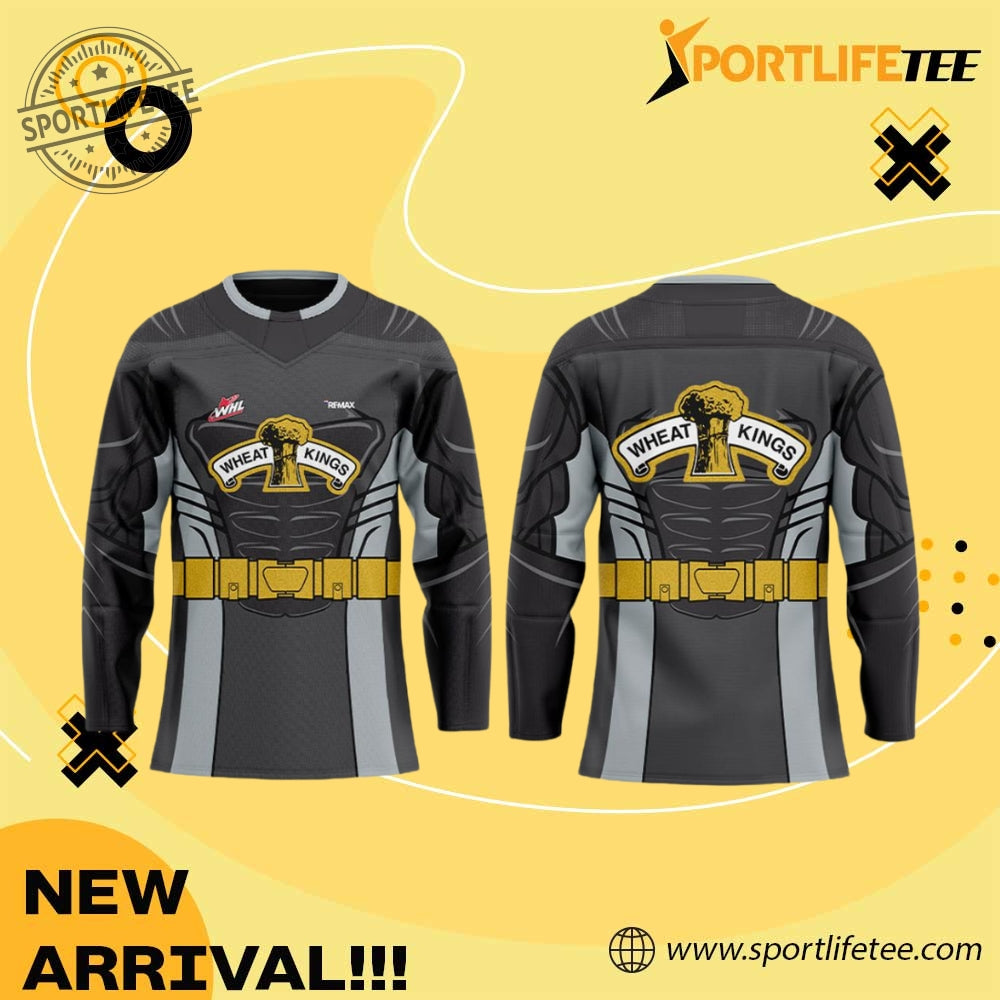 Brandon Wheat Kings Superhero Night 2025 Hockey Jersey 2025