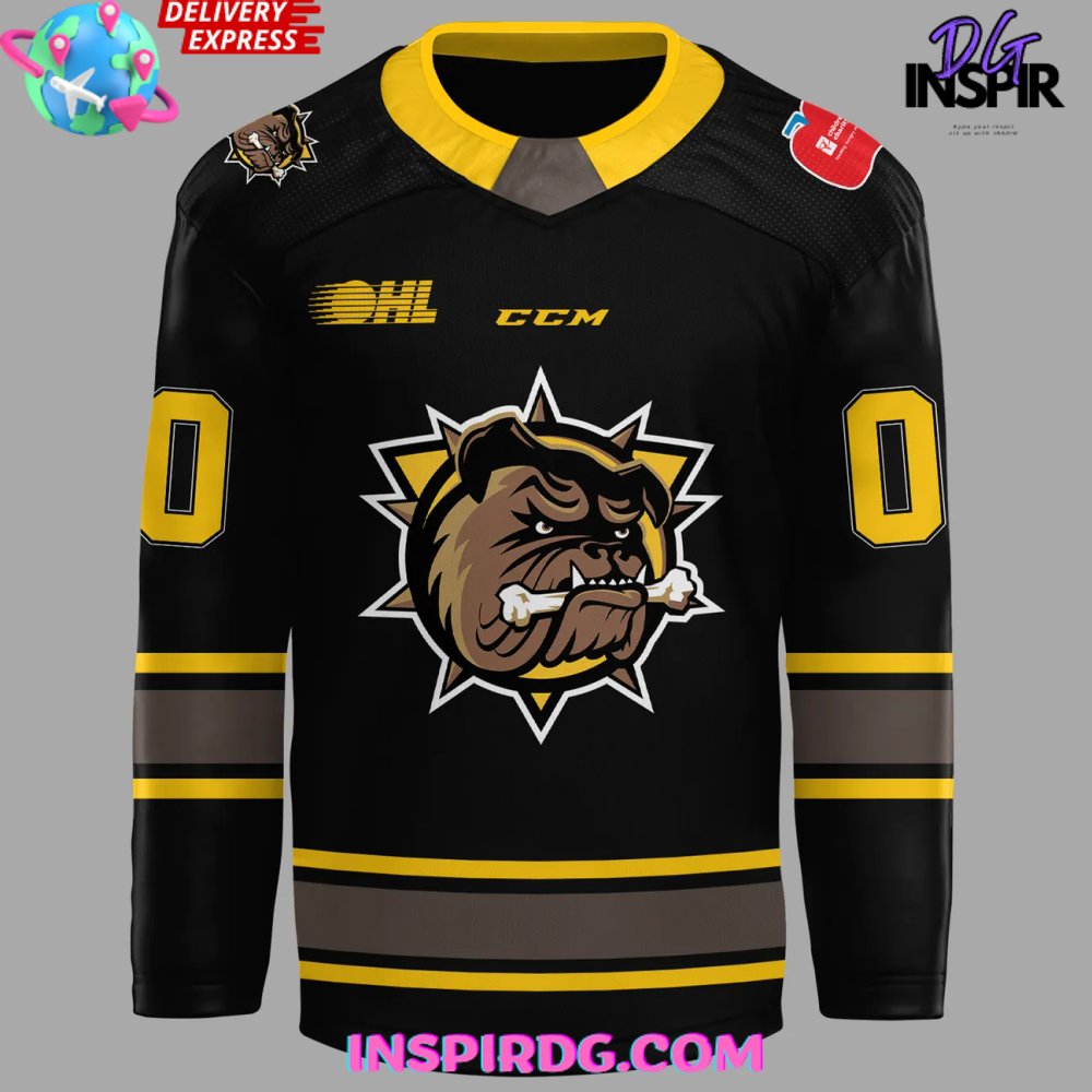 Brantford Bulldogs New Season 2025 Hockey Jersey