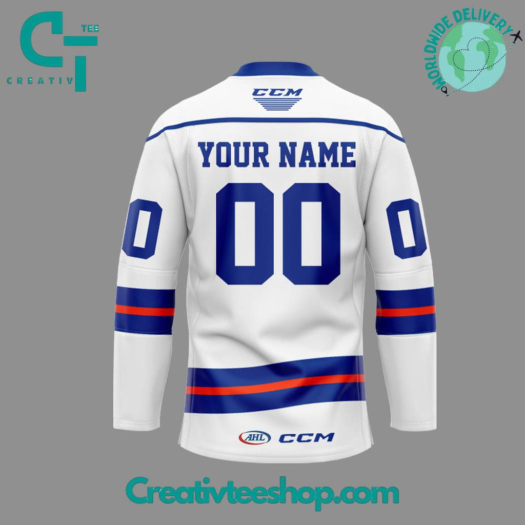Bridgeport Islanders 2024 White Hockey Jersey