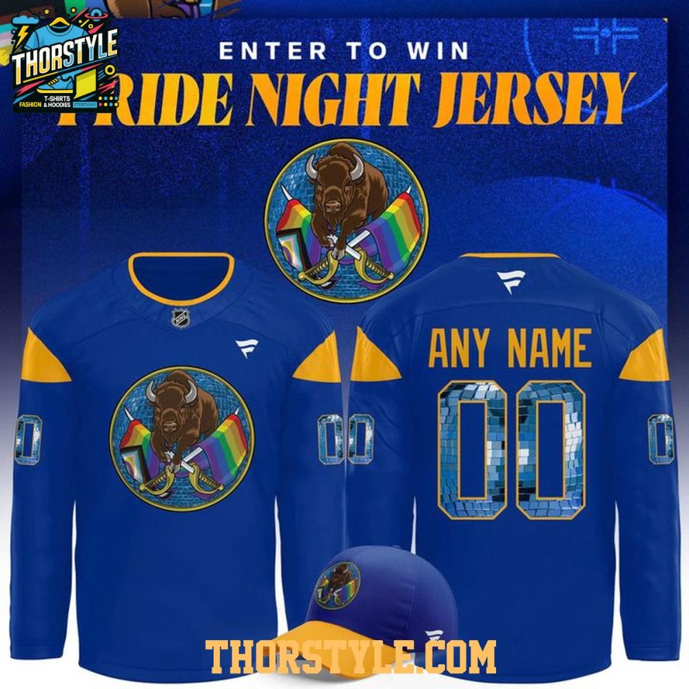 Buffalo Sabres 2026 Pride Night X Nhl Game Personalized Hockey Jersey