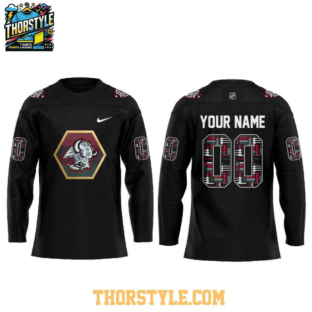 Buffalo Sabres Black History 2026 Night Personalized Hockey Jersey