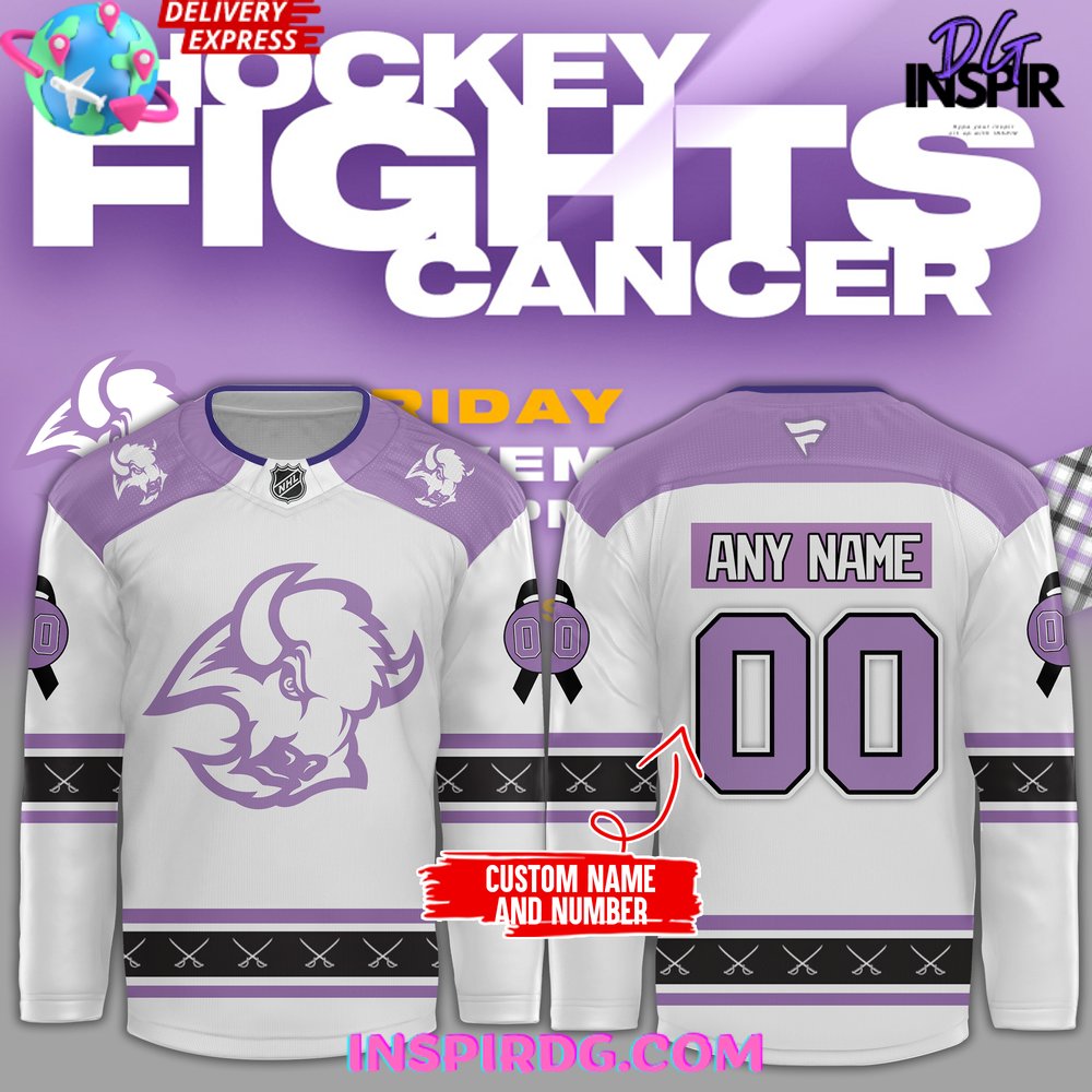 Buffalo Sabres Hockey Fights Cancer 2024 Hockey Jersey