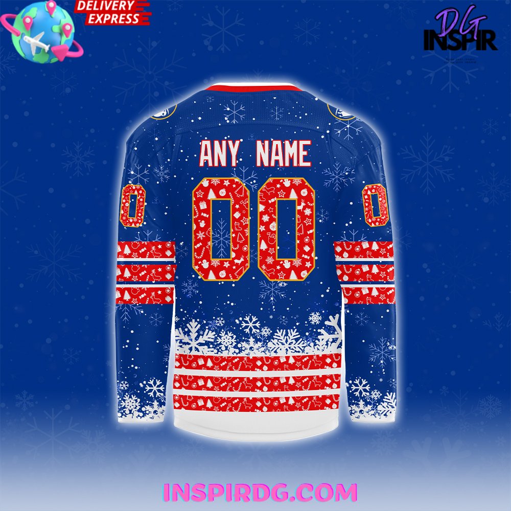 Buffalo Sabres Merry Christmas 2024 Hockey Jersey