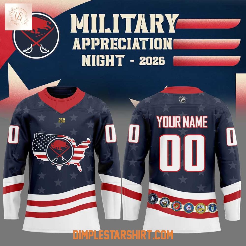 Buffalo Sabres Military Appreciation Night 2026 Hockey Jersey