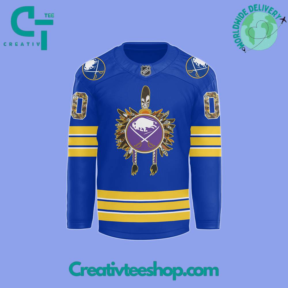Buffalo Sabres Native American Heritage Month Special Edition Hockey Jersey