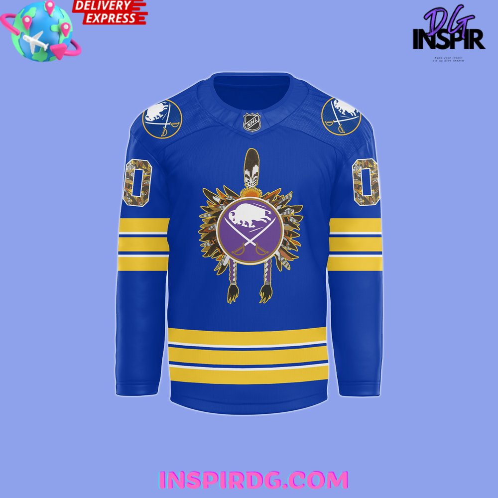 Buffalo Sabres Native American Heritage Night Special Hockey Jersey