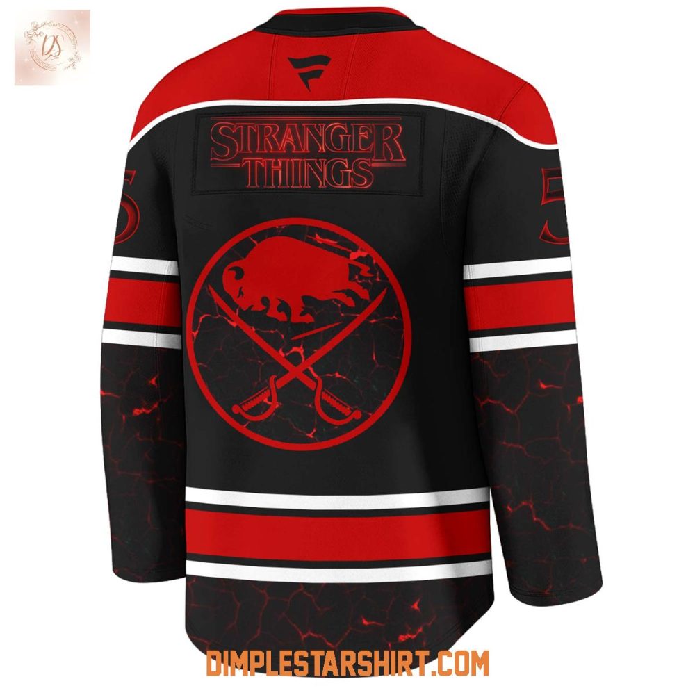 Buffalo Sabres X Stranger Things 5 One Last Adventure Jersey