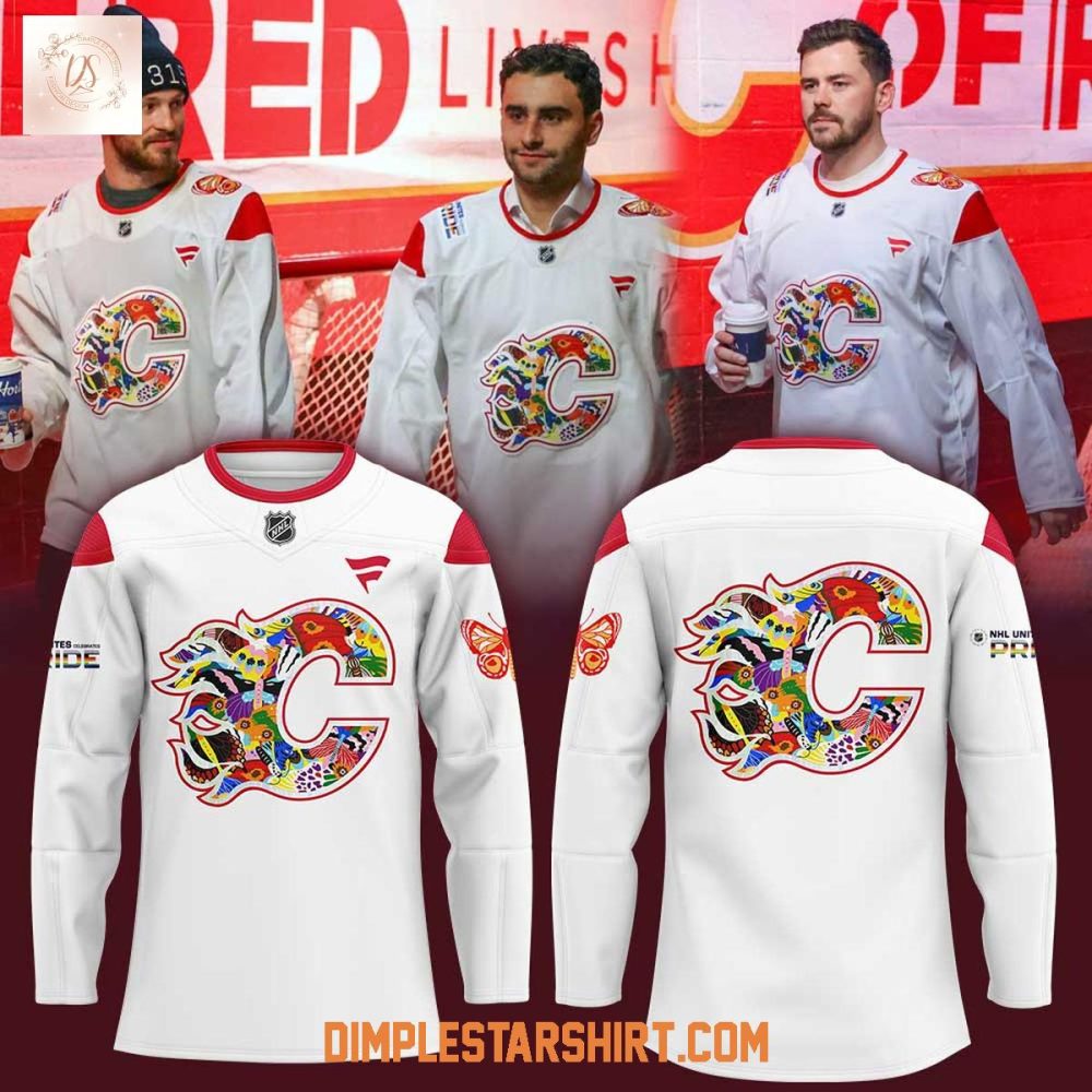 Calgary Flames 2026 Pride Night Hockey Jersey