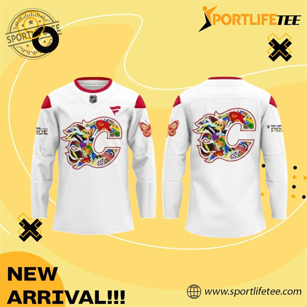 Calgary Flames 2026 Pride Night Hockey Jersey