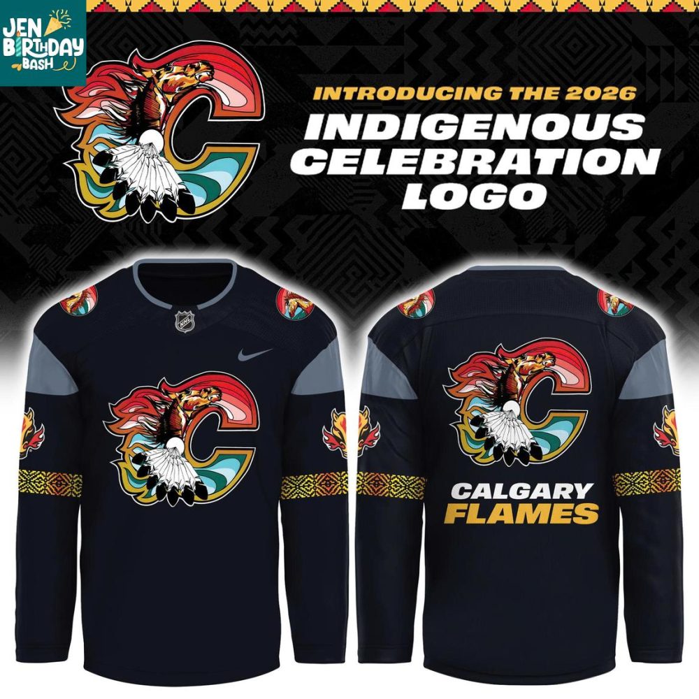 Calgary Flames Indigenous Celebration Night 2026 Hockey Jersey