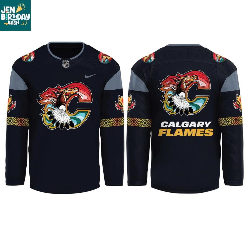 Calgary Flames Indigenous Celebration Night 2026 Hockey Jersey