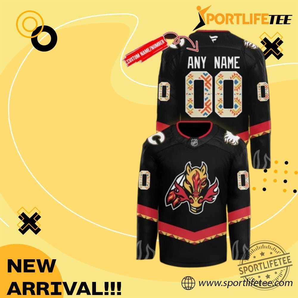 Calgary Flames National Indigenous Peoples Day Limited Edition Hockey Jersey