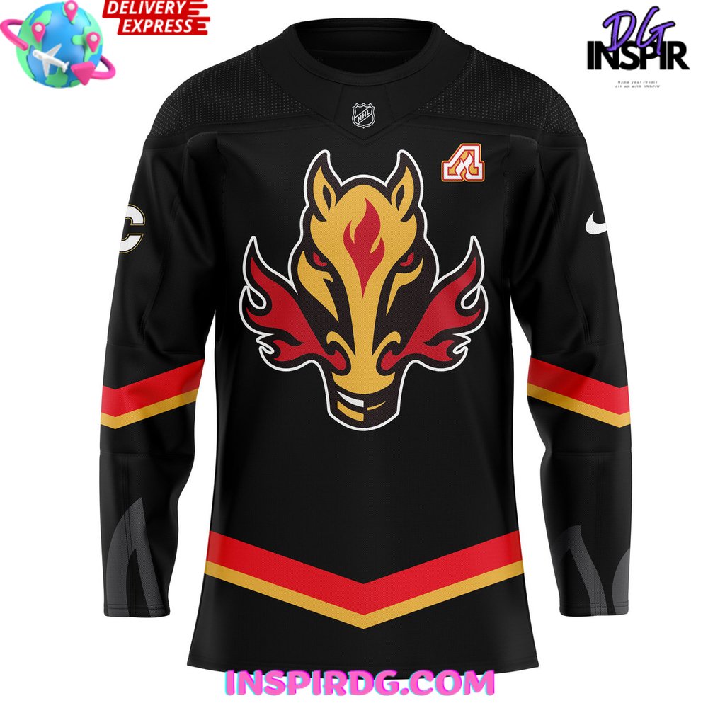 Calgary Flames New Uniform 2024-25 Hockey Jersey